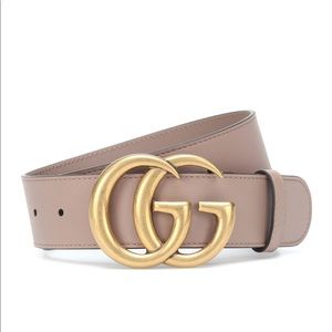 gucci belt rose gold